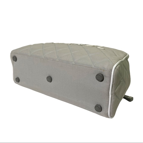 Chanel Sports Gray Quilted Mini Handbag - Picture 6 of 13